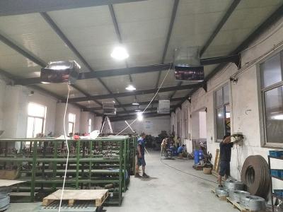 鋼結(jié)構(gòu)鐵皮廠房用環(huán)?？照{(diào)整體降溫